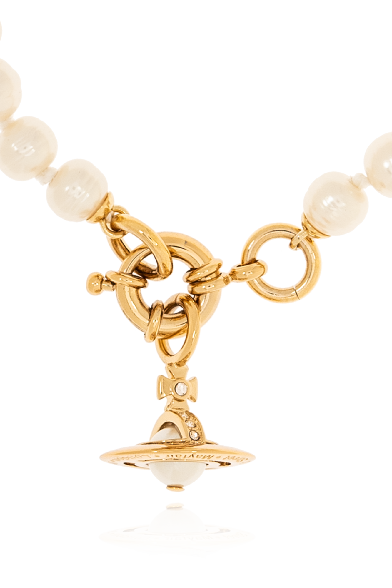 Vivienne Westwood 'Aleksa' glass pearl bracelet | Women's Jewelery